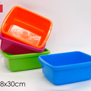 PLASTIC BASIN RECT. 4 ASS 931070