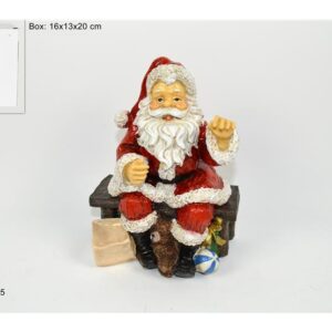 SEATED XMAS FATHER 21CMS 458736