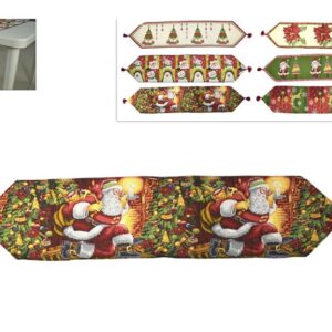 XMAS TABLE RUNNER 33 X 150CMS 748585