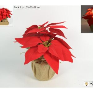 XMAS PLANT WITH LED LIGHT 775215