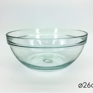 GLASS BOWL 26CMS 034204