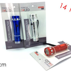 TORCH 14 LED 3 ASS 037123