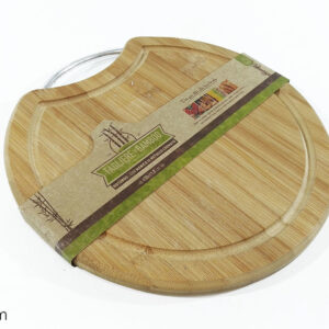 ROUND BAMBOO CHOPPING BOARD 091286