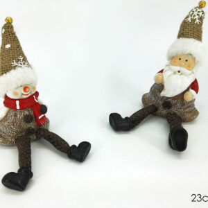 XMAS CHARACTER SEATED SACK 125660