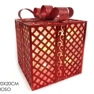 XMAS GIFT BOX BATTERY LIGHT 179052