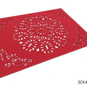 TABLE CLOTH FELT 30 X 40 RED 223496