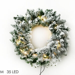 SNOW GARLAND 30CMS WITH SNOW 232979