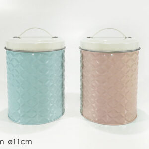 METAL TIN ROUND 11CMS 236601
