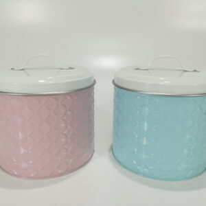 METAL ROUND TIN 16CMS 236670