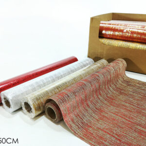 XMAS CLOTH ROLL 29 X 250CMS 4 ASS 247256