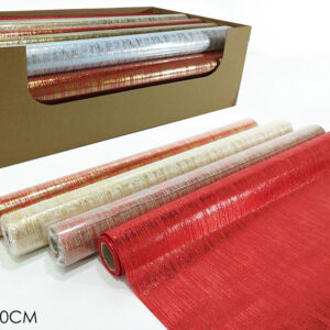 ROLL XMAS CLOTH 48 X 250 4 ASS 247300