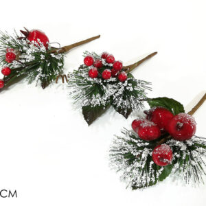 TWIG WITH BERRIES 15CMS 3 ASS 270735