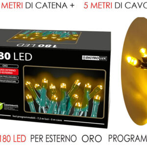 LIGHTS 180 LED  GOLD 291877