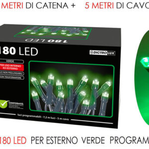 LED 180 LIGHTS GREEN 291884