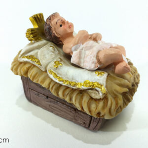 BABY JESUS IN MANGER 5.5MS 879617