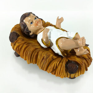 BABY JESUS IN MANGER 18 X 10CMS 963026