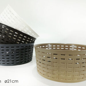 PLASTIC BASIN 21MS X 9MS ASS 141226