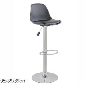 STOOL WITH BLACK BACK REST 175801
