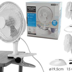 DESK FAN WITH CLIP 132231
