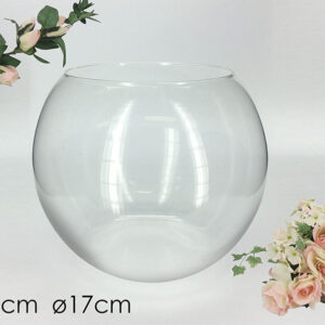 ROUND GLASS BOWL 25CMS 971397