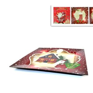 XMAS TRAY 3 ASS PLASTIC 380914