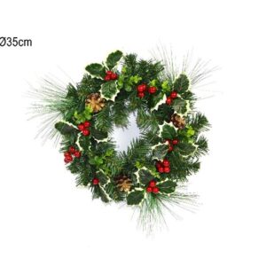 DOOR GARLAND WITH PINES 414299