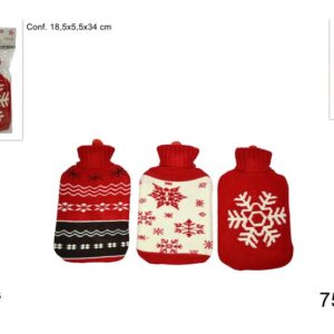 XMAS  WAT5ER BOTTLE 750ML 420276