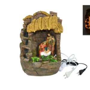 NATIVITY WITH WATER/LIGHT 452307
