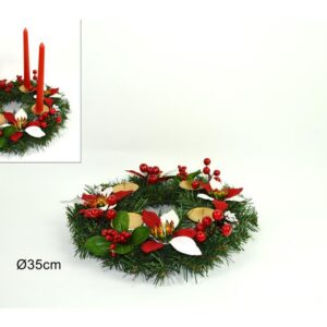 PONSIETTA 4 CANDLE HOLDER 482434