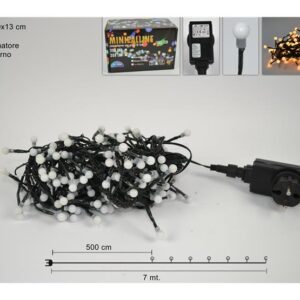 MINI LIGHT BALLS 200LED WARM WHITE 500374