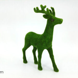 GREEN REINDEER 45CMS 180461