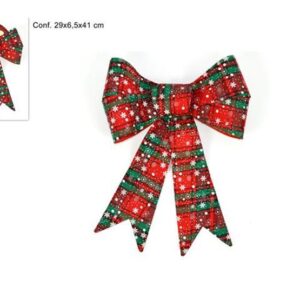 XMAS SCOTTISH BOW 40CMS 601095