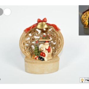 XMAS FATHER IN SHERE  W/LIGHT 723452