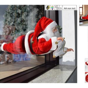 XMAS FATHER FLYING MOV/LIGHTS 70CMS 738272