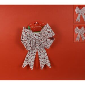 XMAS BOW 4 ASS. GLITTER 783821