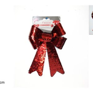 XMAS BOW RED/GOLD 894251