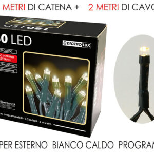 LED LIGHTS 180 WARM WHITE EXTERNAL 002541