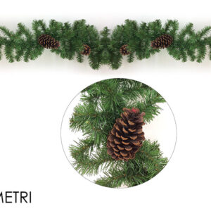 GARLAND WITH PINES 3 METERS 060428