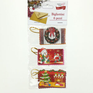 SET SIX GIFT TAGS 3 ASS 119010
