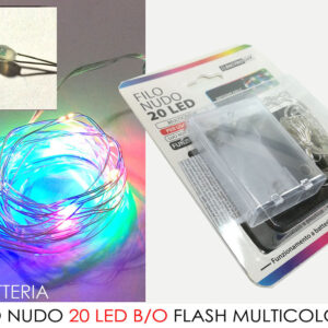 BATTERY LED WIRE 20 FLASH 126230