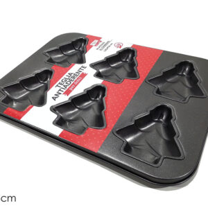 XMAS OVEN DISH W/FORMS 35 X 26CMS 255688