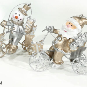 HANGING DE. WITH TRICYCLE SIL/GOLD 971861