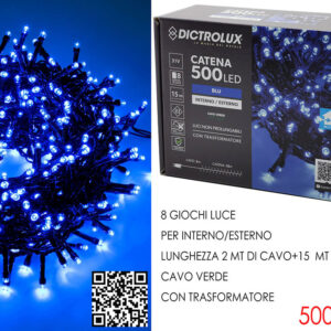 LED 500 LIGHT BLUE 016289