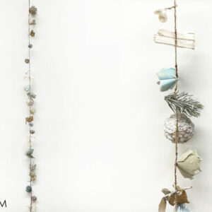 BLUE GARLAND 130CMS 116088