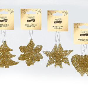 SET TWO HANGING DEC. GOLD 4 ASS 279073