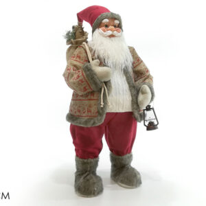 XMAS FATHER W/SACK AND LANTERN 286828