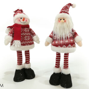 XMAS CHARACTERS ROMBI STANDING 50CM 238931