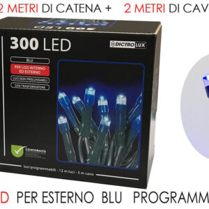LED LIGHTS 300 EXT. BLUE 750213
