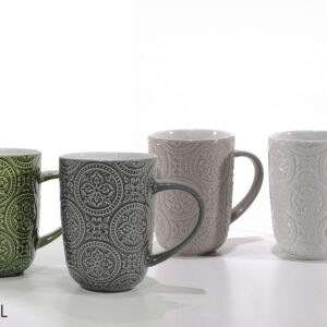 MUG 40CL MAIOLICA 4 ASS 187514