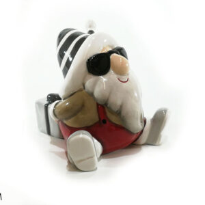 XMAS FATHER SEATED W/SPECTACLES 312039